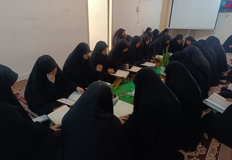 تصاویر/برگزاری محفل انس با قرآن کریم در ساوه