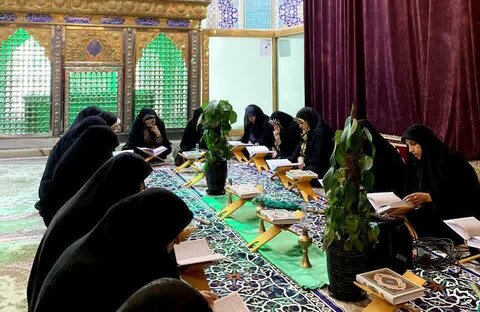 تصاویر/اعزام مبلغان مدرسه علمیه فاطمه الزهرا ساوه به مساجد،بقاع متبرکه و محافل خانگی در ماه مبارک رمضان