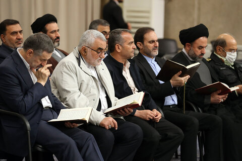 تصاویر/ دیدار مسئولان و کارگزاران نظام با رهبر معظم انقلاب