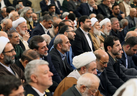 تصاویر/ دیدار مسئولان و کارگزاران نظام با رهبر معظم انقلاب