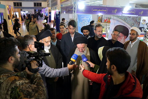 تصاویر/ بازدید آیت الله سید احمد خاتمی از نمایشگاه بین المللی قرآن