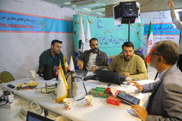 تصاویر / فعالیت خبرنگاران خبرگزاری حوزه در سی و دومین نمایشگاه بین المللی قرآن کریم