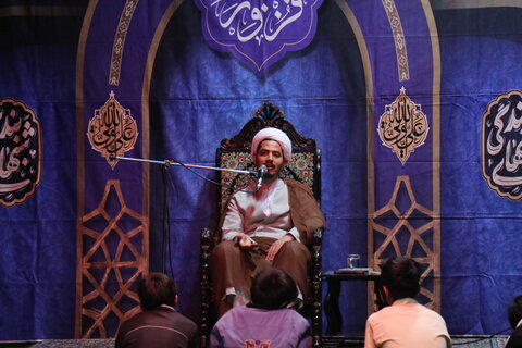 مراسم مناجات خوانی شب های ماه رمضان در اندوهجرد