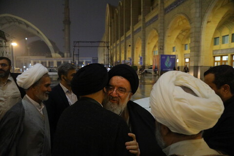 تصاویر / حضور آیت الله خاتمی در سی و دومین نمایشگاه بین المللی قرآن کریم