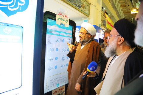 تصاویر / حضور آیت الله خاتمی در سی و دومین نمایشگاه بین المللی قرآن کریم