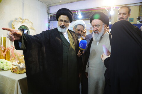 تصاویر / حضور آیت الله خاتمی در سی و دومین نمایشگاه بین المللی قرآن کریم