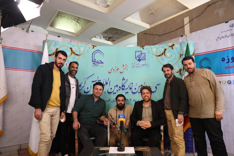 فعالیت خبرنگاران خبرگزاری حوزه در سی و دومین نمایشگاه بین المللی قرآن کریم