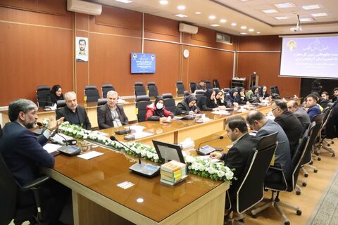 تصاویر/ نشست مطبوعاتی رئیس کل دادگستری آذربایجان غربی