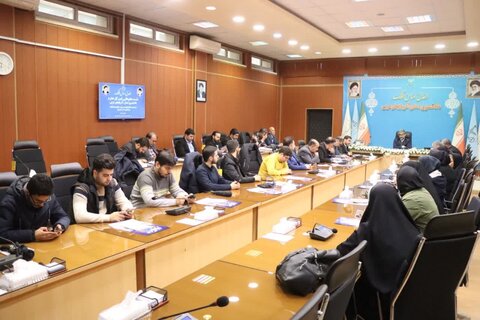 تصاویر/ نشست مطبوعاتی رئیس کل دادگستری آذربایجان غربی