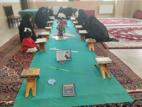 تصاویر/برگزاری مراسم جزءخوانی قرآن کریم در غرق آباد