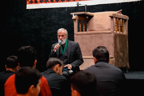 تصاویر/ هیئت هفتگی حسین جان ارومیه