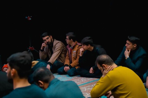 تصاویر/ هیئت هفتگی حسین جان ارومیه