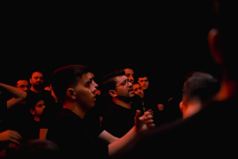 تصاویر/ هیئت هفتگی حسین جان ارومیه