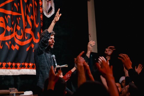 تصاویر/ هیئت هفتگی حسین جان ارومیه