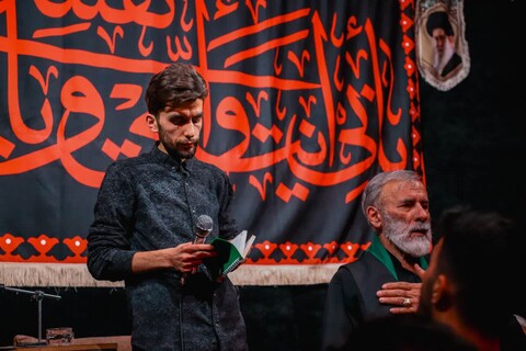 تصاویر/ هیئت هفتگی حسین جان ارومیه