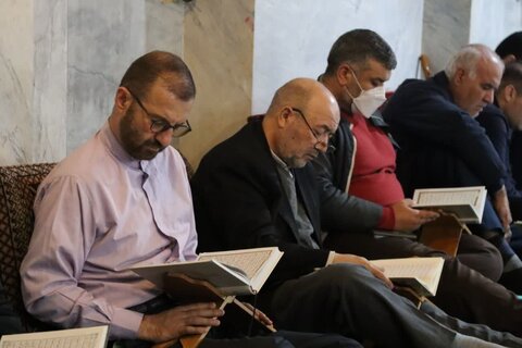 تصاویر/ مراسم جزء خوانی قرآن کریم در شاهین دژ
