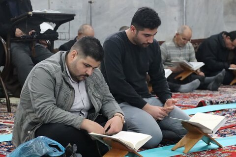 تصاویر/ مراسم جزء خوانی قرآن کریم در شاهین دژ