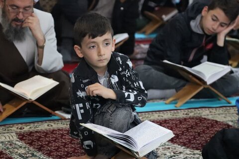 تصاویر/ مراسم جزء خوانی قرآن کریم در شاهین دژ