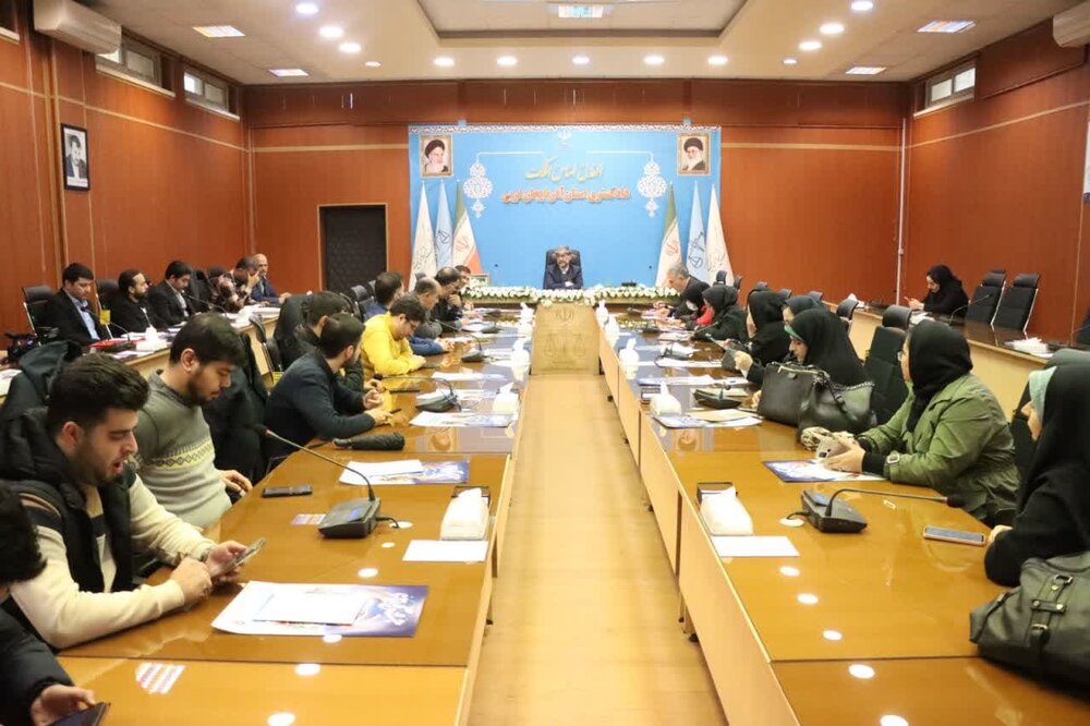تصاویر/ نشست مطبوعاتی رئیس کل دادگستری آذربایجان غربی