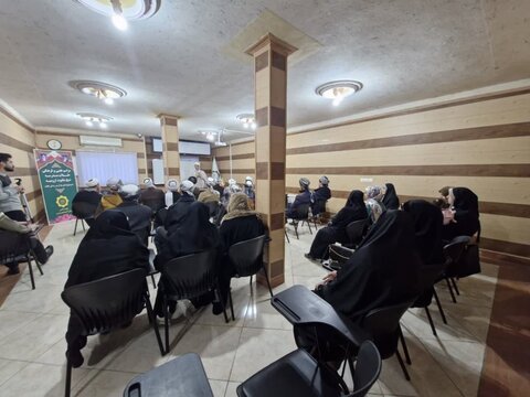 تصاویر/ مراسم علمی فرهنگی طلاب مدرسه شیخ شلتوت ارومیه