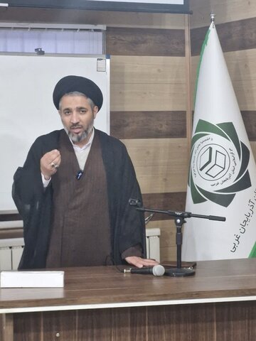 تصاویر/ مراسم علمی فرهنگی طلاب مدرسه شیخ شلتوت ارومیه