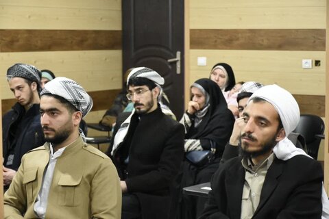 تصاویر/ مراسم علمی فرهنگی طلاب مدرسه شیخ شلتوت ارومیه