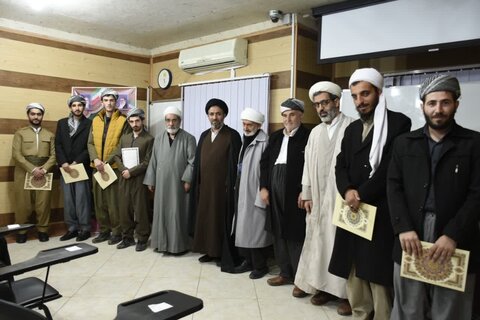 تصاویر/ مراسم علمی فرهنگی طلاب مدرسه شیخ شلتوت ارومیه