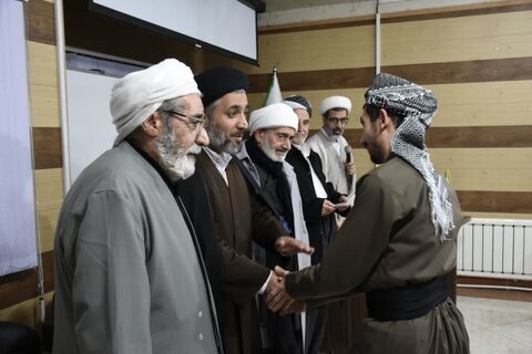 تصاویر/ مراسم علمی فرهنگی طلاب مدرسه شیخ شلتوت ارومیه