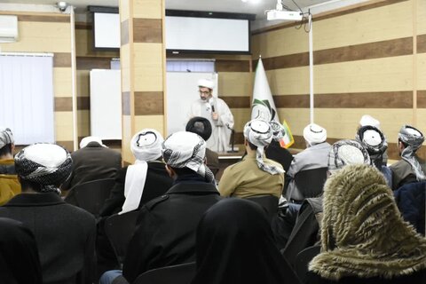 تصاویر/ مراسم علمی فرهنگی طلاب مدرسه شیخ شلتوت ارومیه