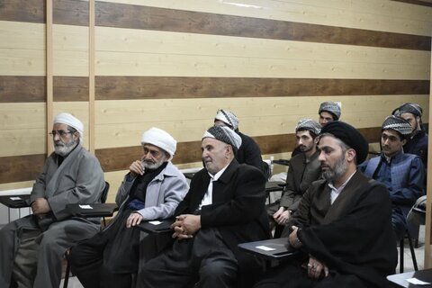 تصاویر/ مراسم علمی فرهنگی طلاب مدرسه شیخ شلتوت ارومیه