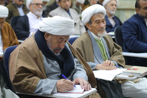 تصاویر/ درس خارج فقه « فروعی از کتاب الحج » توسط آیت الله فاضل لنکرانی در ماه مبارک رمضان