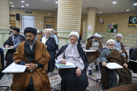 تصاویر/ درس خارج فقه « فروعی از کتاب الحج » توسط آیت الله فاضل لنکرانی در ماه مبارک رمضان