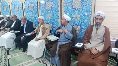 تصاویر/ افطاری امت مقاومت در حسینیه مکتب حاج قاسم تبلیغات اسلامی بوشهر