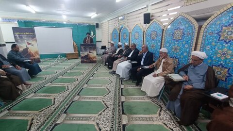 تصاویر/ افطاری امت مقاومت در حسینیه مکتب حاج قاسم تبلیغات اسلامی بوشهر