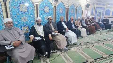 تصاویر/ افطاری امت مقاومت در حسینیه مکتب حاج قاسم تبلیغات اسلامی بوشهر