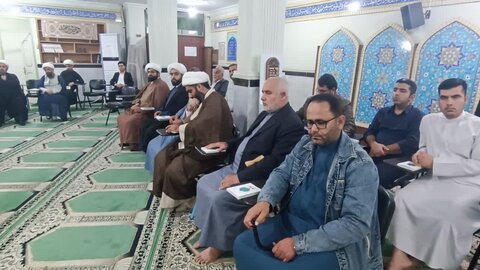 تصاویر/ افطاری امت مقاومت در حسینیه مکتب حاج قاسم تبلیغات اسلامی بوشهر