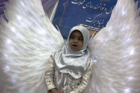 تصاویر/ جشن شیرین روزه‌ اولی‌ها در مسجدام البنین (س) کاشان