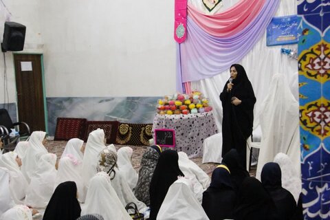 تصاویر/ جشن شیرین روزه‌ اولی‌ها در مسجدام البنین (س) کاشان