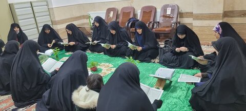 تصاویر/برگزاری ضیافت افطاری در موسسه آموزش عالی ریحانة النبی (س)اراک