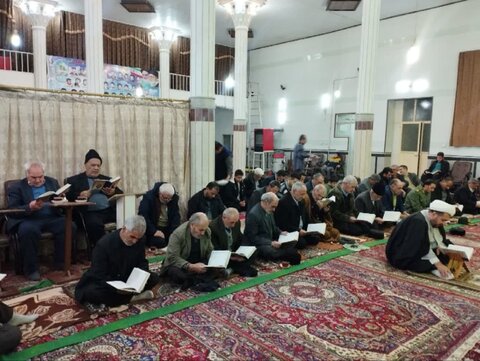 تصاویر/ برگزاری جلسات قرآنی در مساجد شهرستان خوی