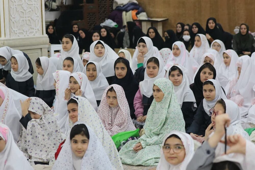 تصاویر/ جشن بزرگ روزه اولی‌ها در مصلای اردبیل