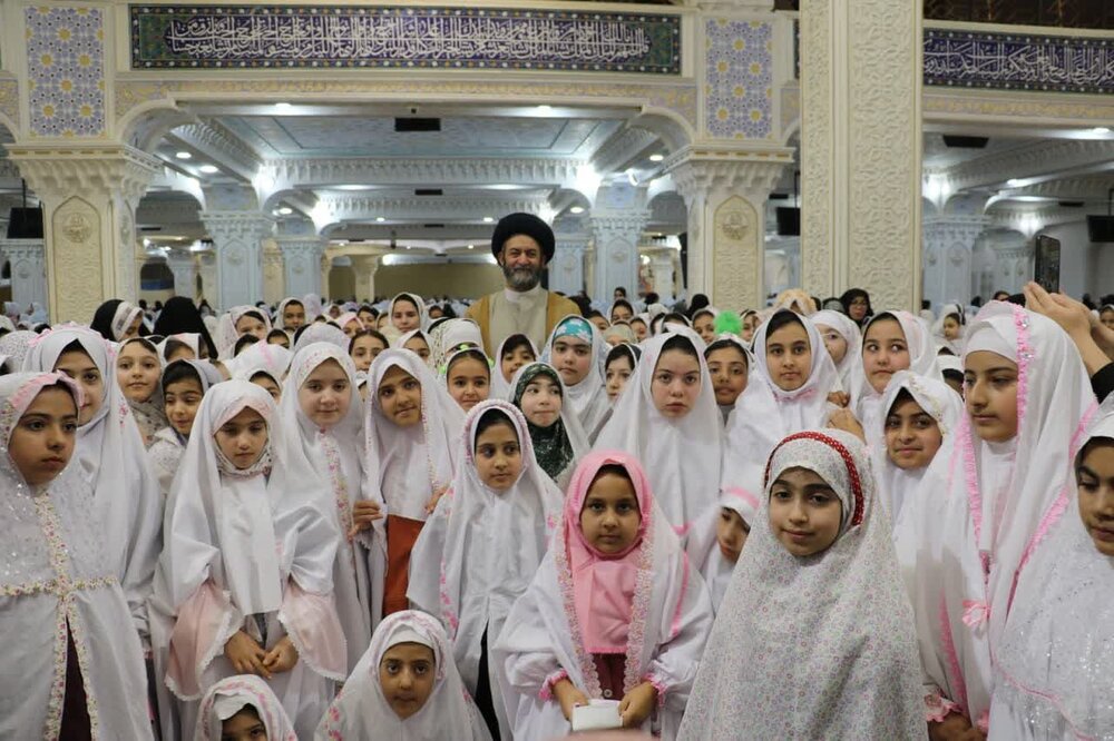 تصاویر/ جشن بزرگ روزه اولی‌ها در مصلای اردبیل