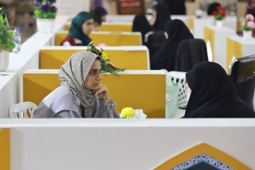 فیلم | لحظاتی از ششمین روز نمایشگاه بین المللی قرآن کریم