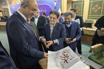 مراسم افطاری اهالی فرهنگ و هنر با استاندار کرمانشاه برگزار شد+ تصاویر