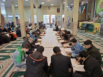 تصاویر/ مراسم جزءخوانی شهر بلورد