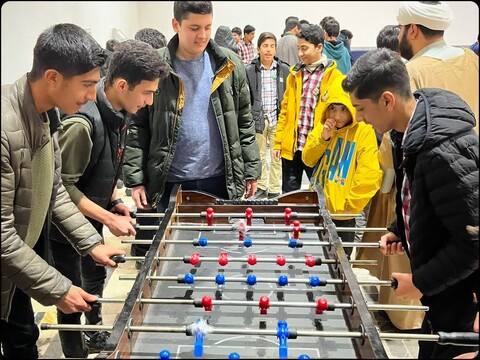 تصاویر/ محفل دانش آموزی انس با قرآن کریم و حوزه گردی و افطاری در مدرسه علمیه امام خمینی گرگان