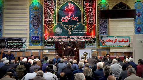 تصاویر/ مراسم شب رحلت حضرت خدیجه سلام الله علیها در سلماس