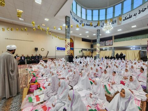 تصاویر/ مراسم جشن تکلیف دانش‌آموزان دختران در شهرستان چایپاره