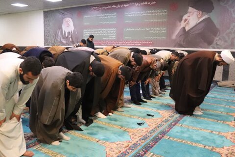 تصاویر/ حضور دانش آموزان شهید آهنگری ارومیه در مدرسه علمیه امام خامنه‌ای ارومیه