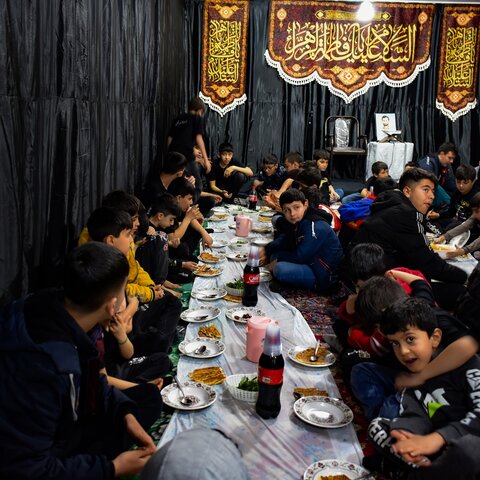 تصاویر/ مراسم روزه اولی ها و هیئت نوجوانان در مسجد یازهرا (س) ارومیه